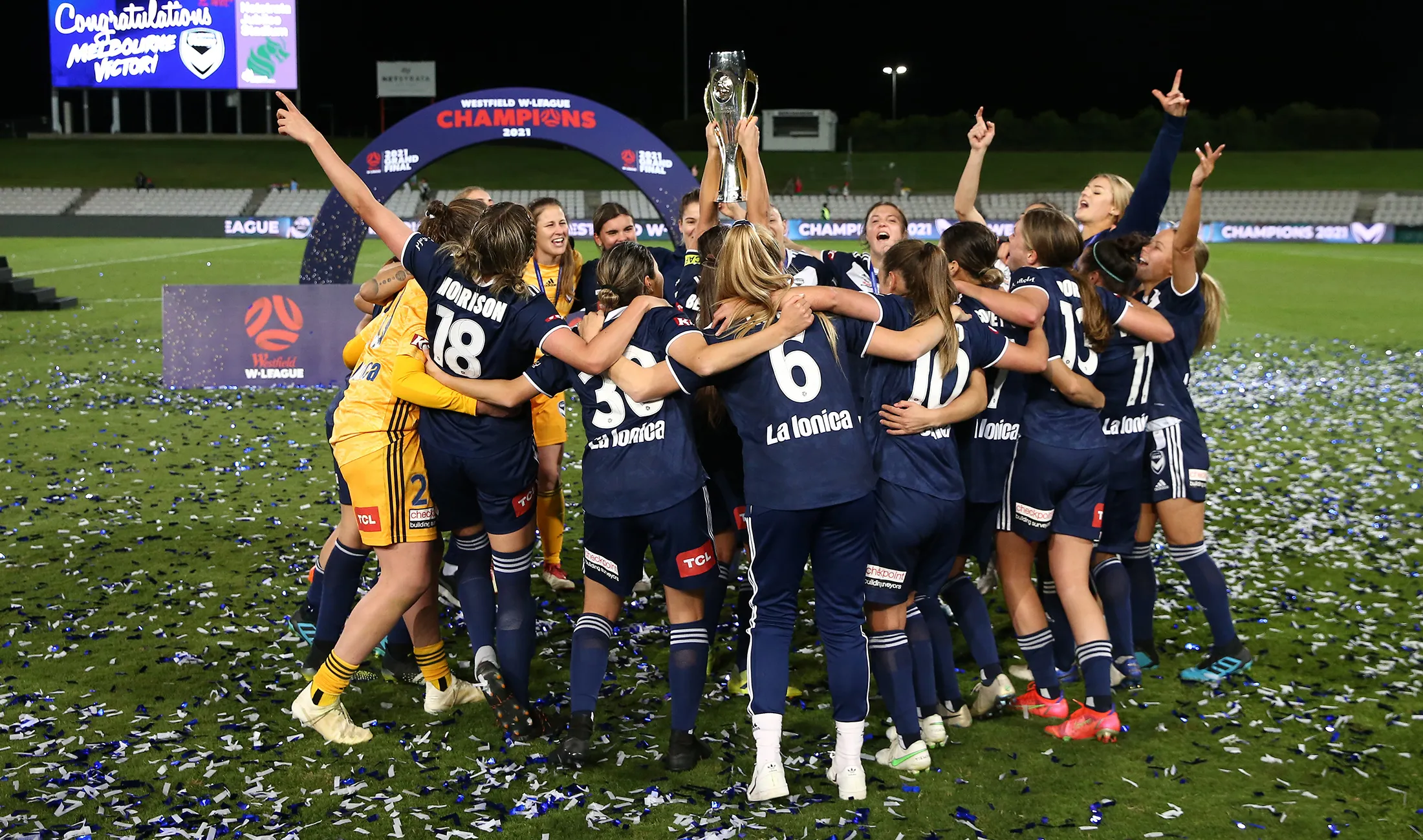 melbourne victory - 1 trong 8 đội bóng đầu nữ tiên của nước Úc