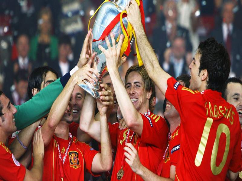 Euro 2008 ai vô địch? Đáp án là Tây Ban Nha